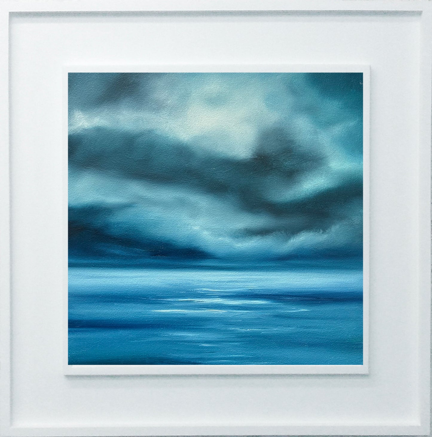 Blue Beyond- Original Painting by Magda Malak - Magda Malak Art