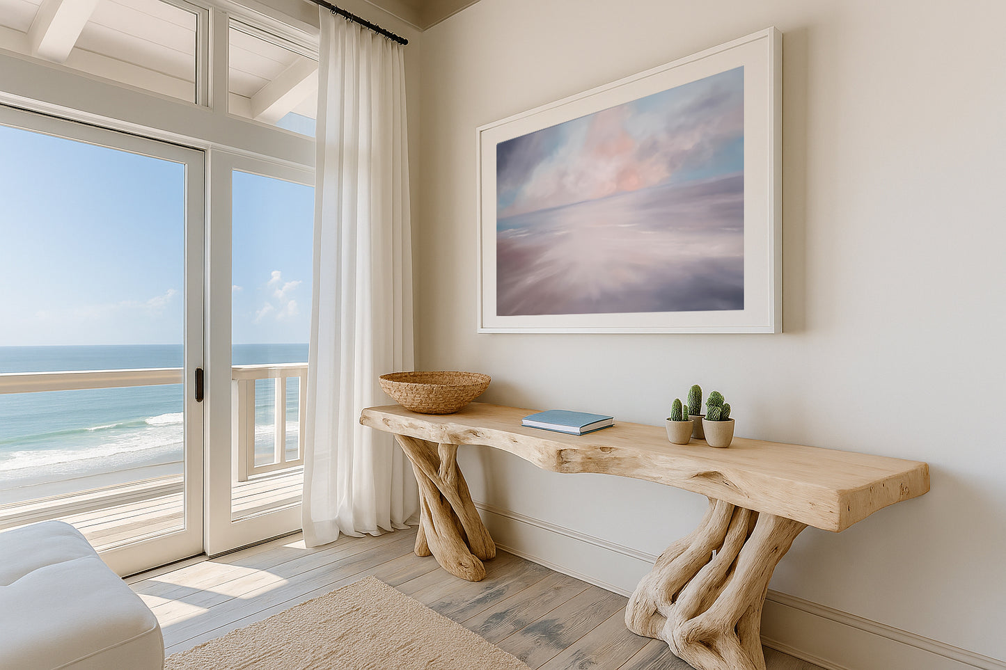Ethereal Dreams- Abstract Seascape Fine Art Print on Paper