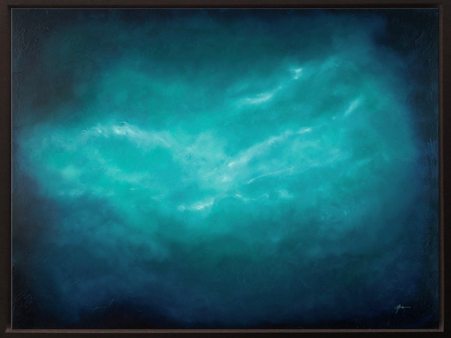 From The Darkness- Original Abstract Painting by Magda Malak - Magda Malak Art