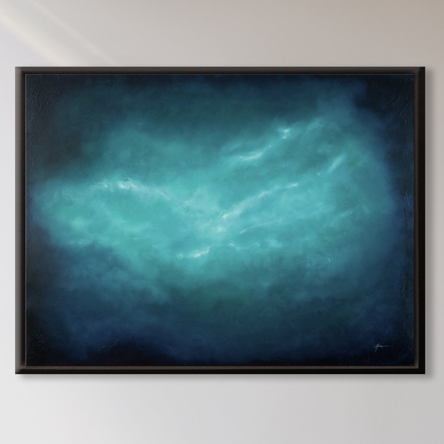 From The Darkness- Original Abstract Painting by Magda Malak - Magda Malak Art