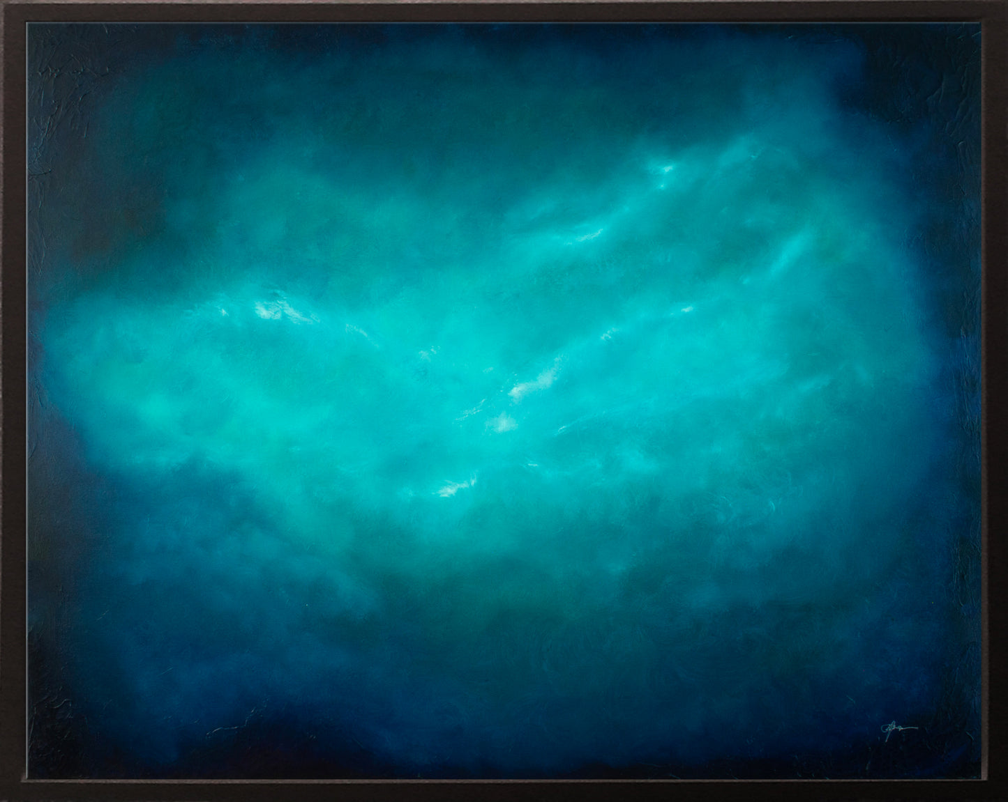 From The Darkness- Original Abstract Painting by Magda Malak - Magda Malak Art