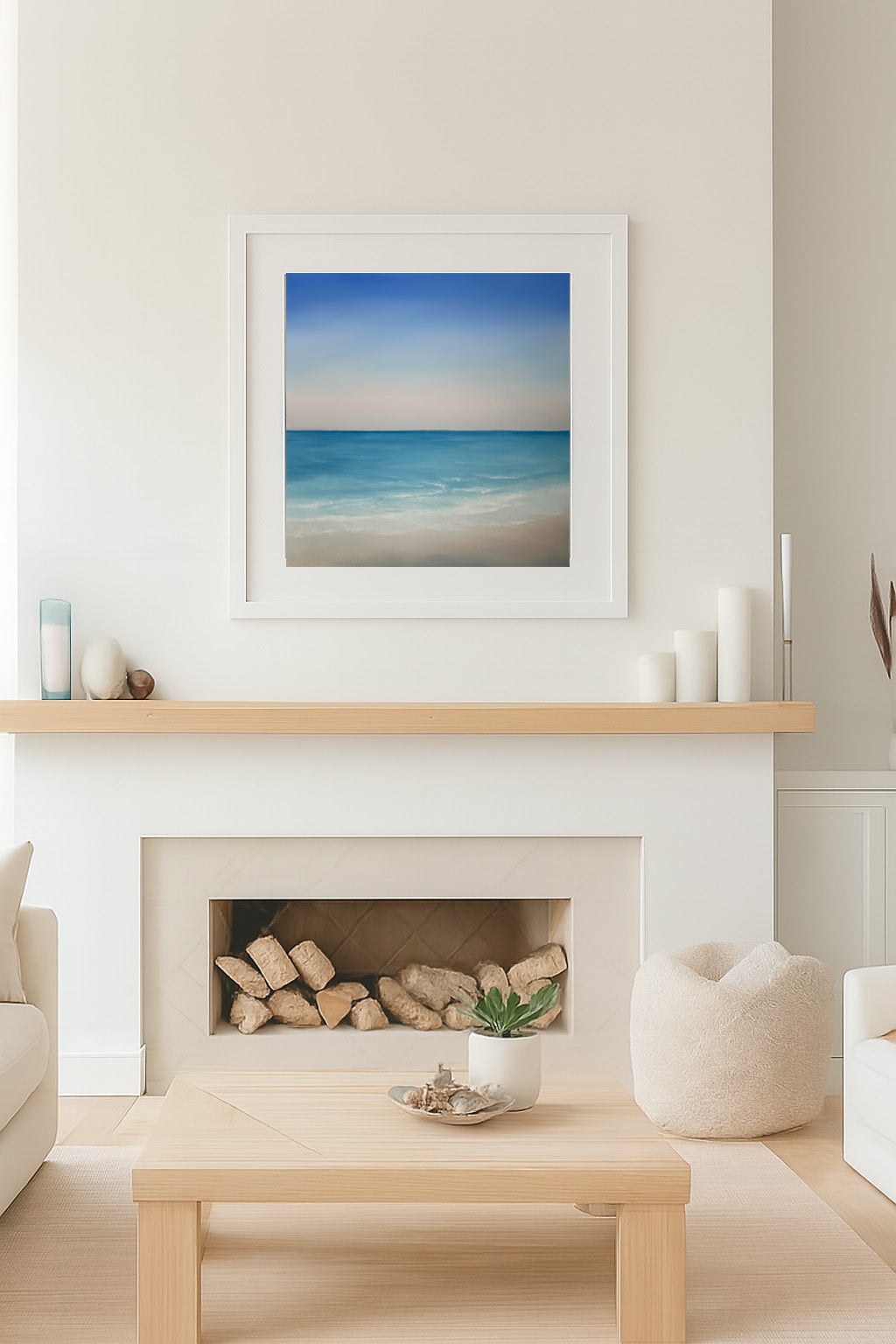 Honesty- Abstract Seascape Fine Art Print on Paper