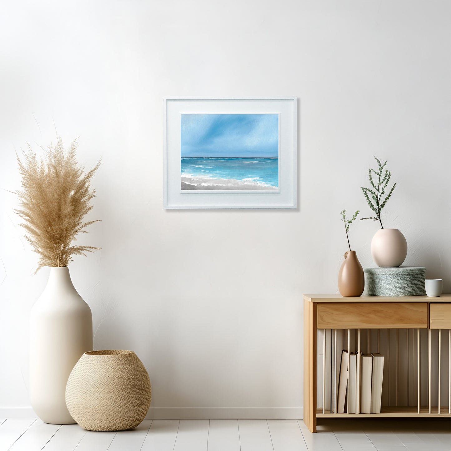 I Am Here - Original Painting by Magda Malak - Magda Malak Art