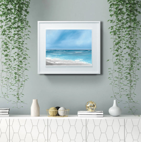 I Am Here - Original Painting by Magda Malak - Magda Malak Art