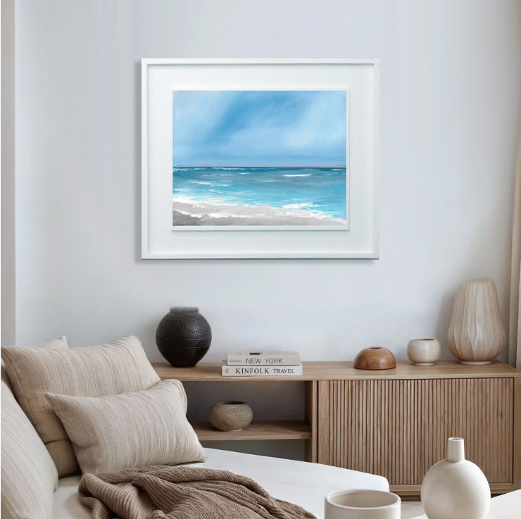 I Am Here - Original Painting by Magda Malak - Magda Malak Art