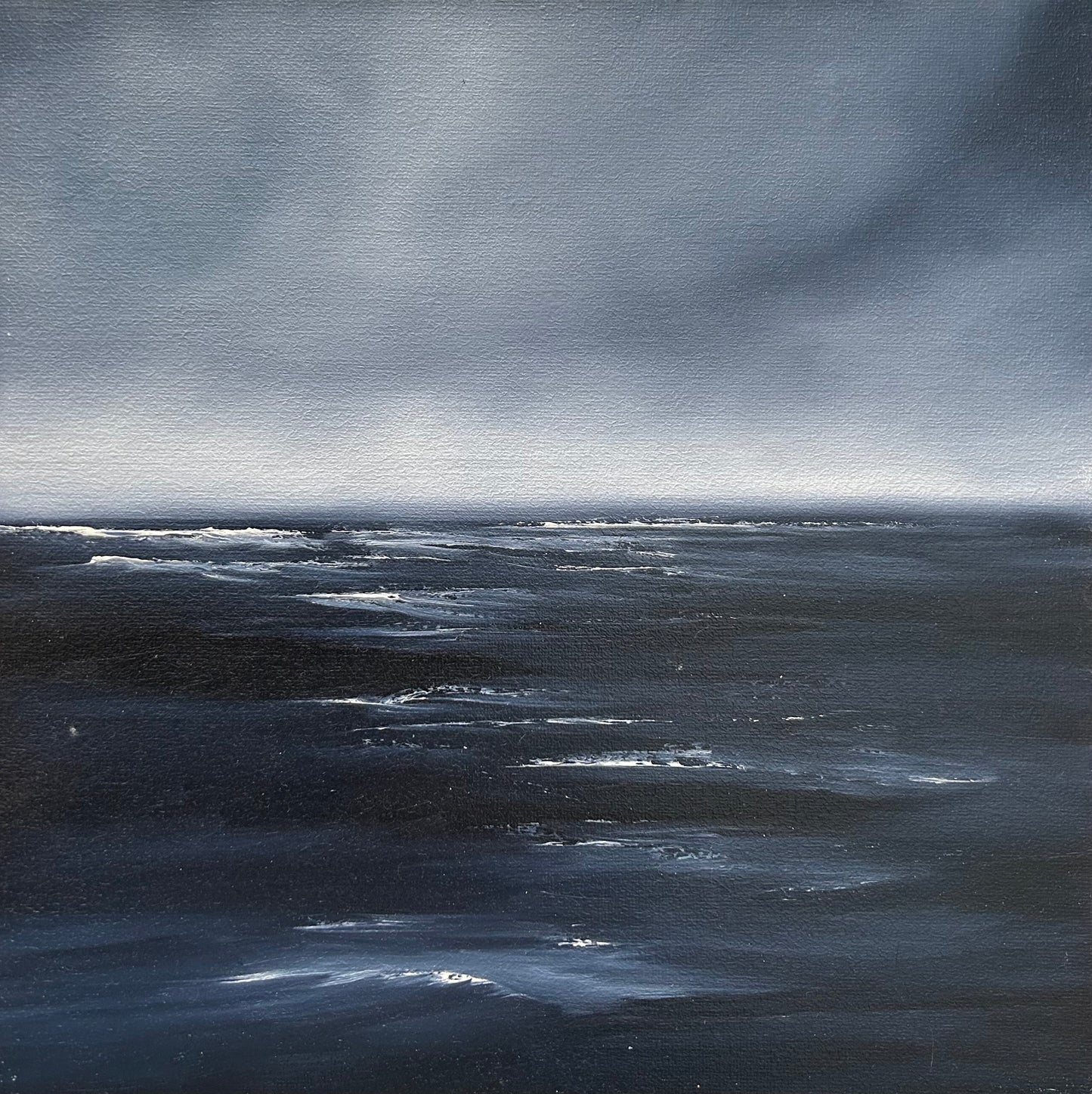 Into the Abyss- Original Painting by Magda Malak - Magda Malak Art