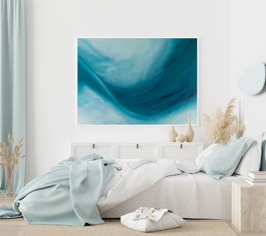 Lifeline- Original Abstract Painting by Magda Malak - Magda Malak Art