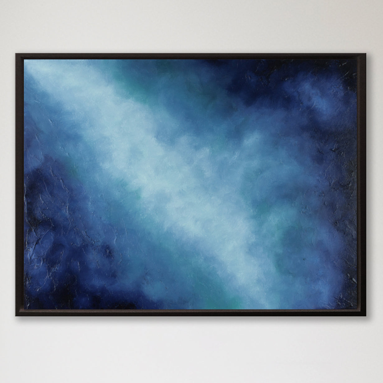 Light of Tranquility- Original Abstract Painting by Magda Malak - Magda Malak Art