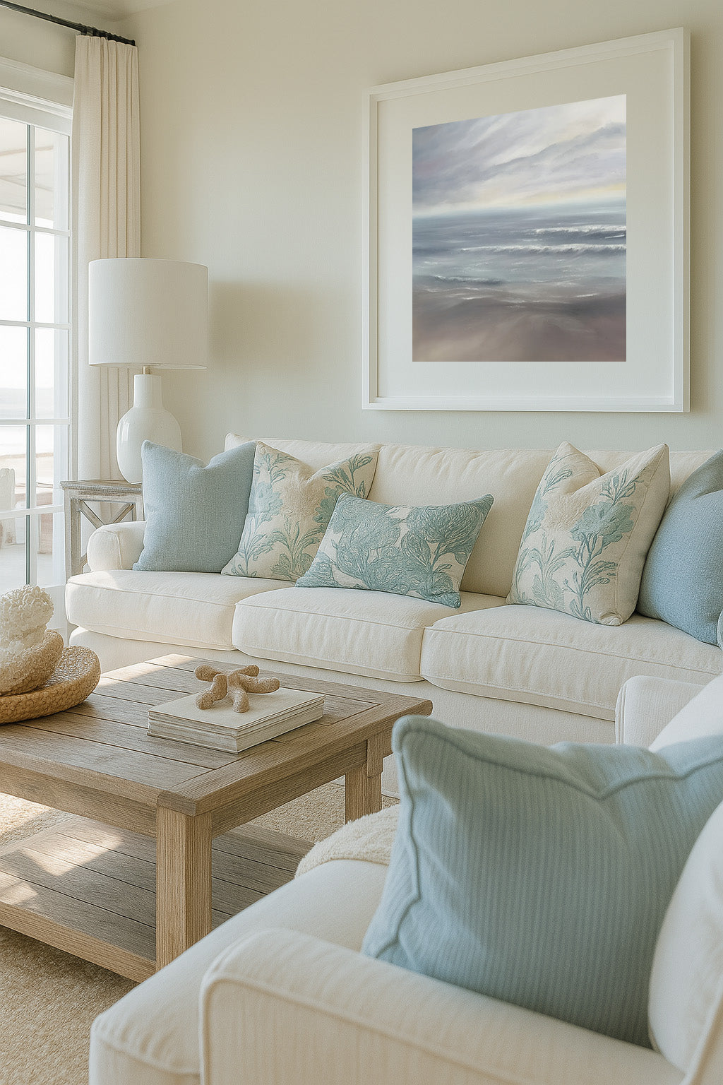Manifest- Abstract Seascape Fine Art Print on Paper
