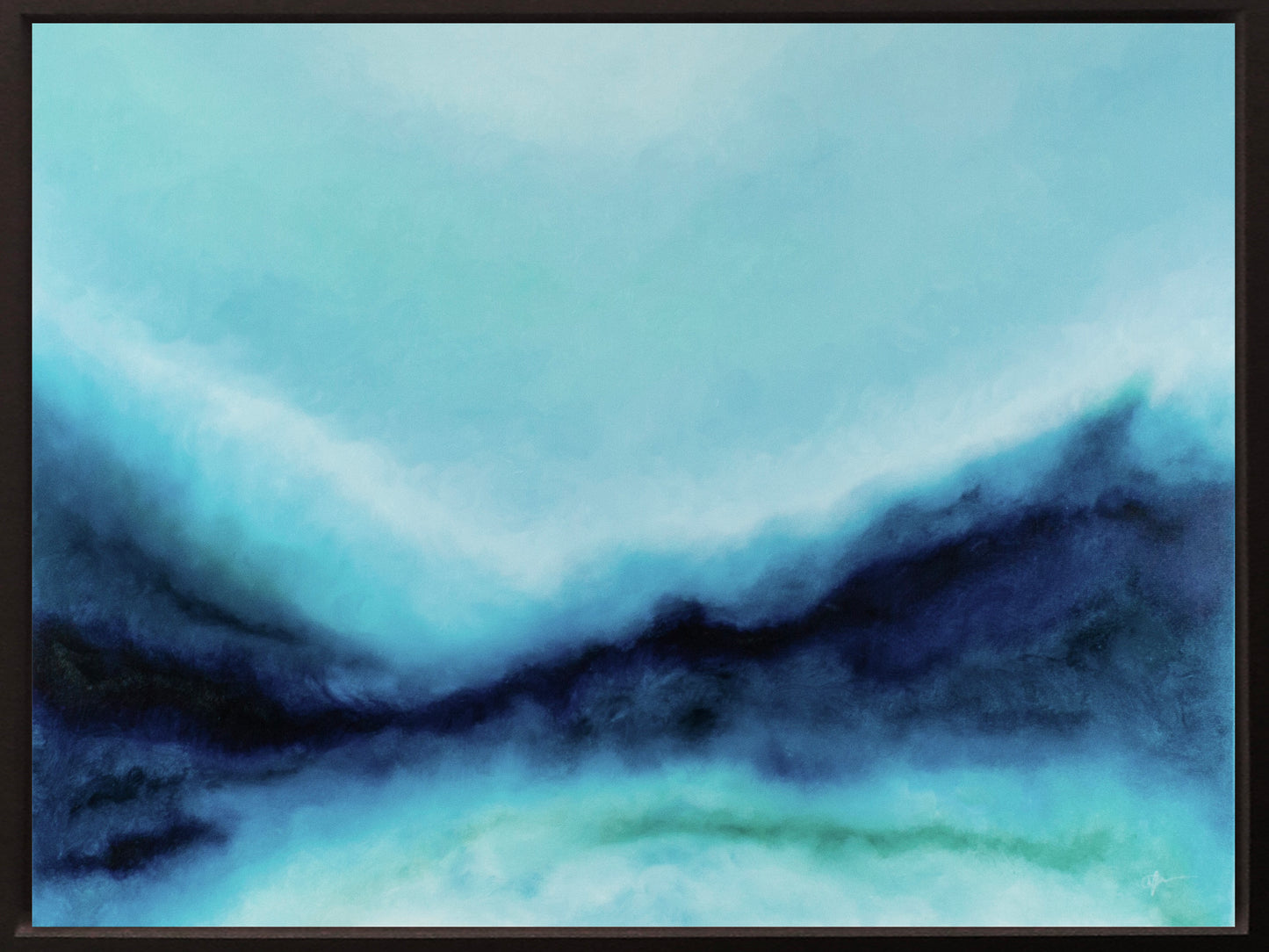 Minerva- Original Abstract Painting by Magda Malak - Magda Malak Art