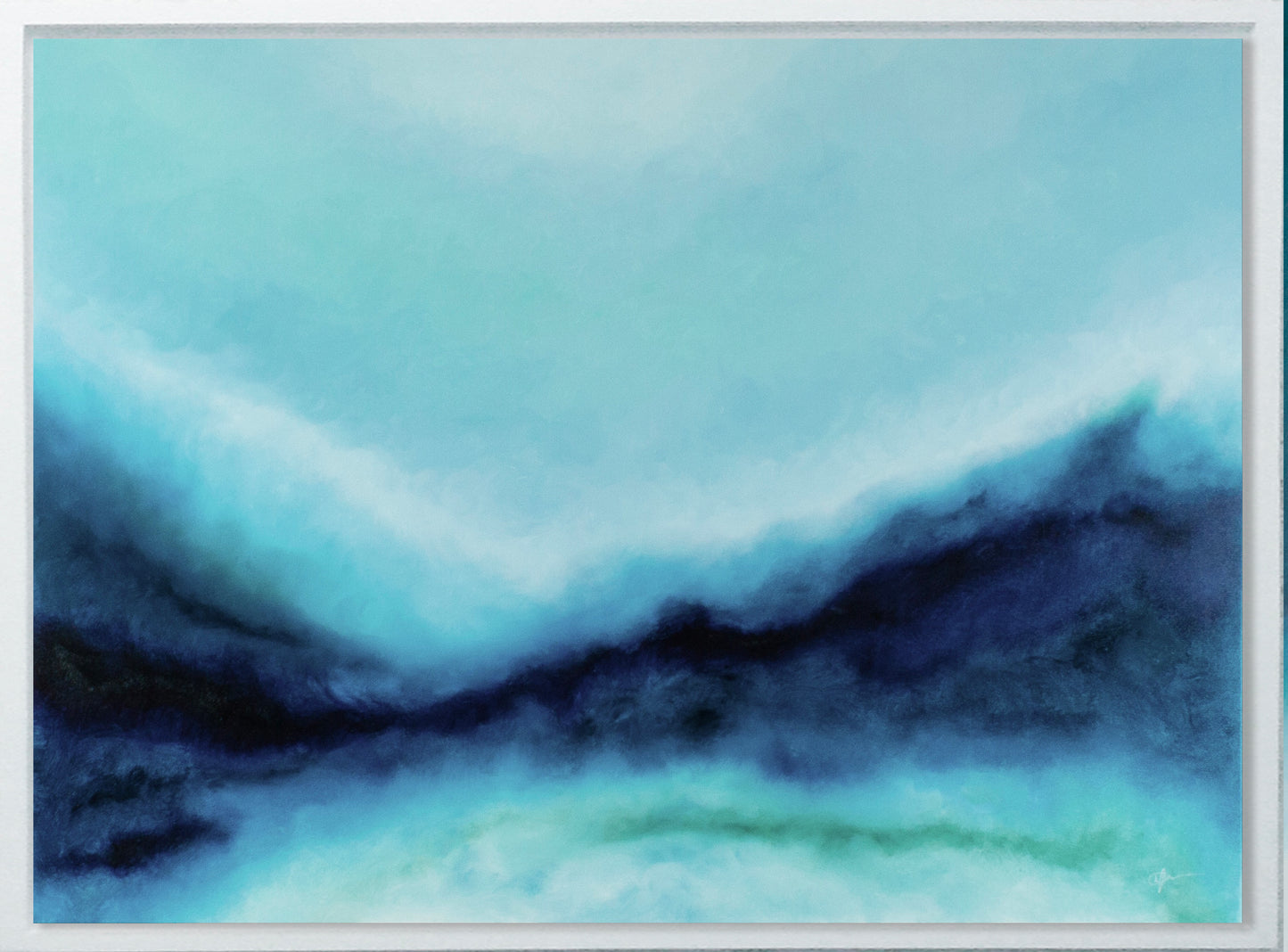 Minerva- Original Abstract Painting by Magda Malak - Magda Malak Art