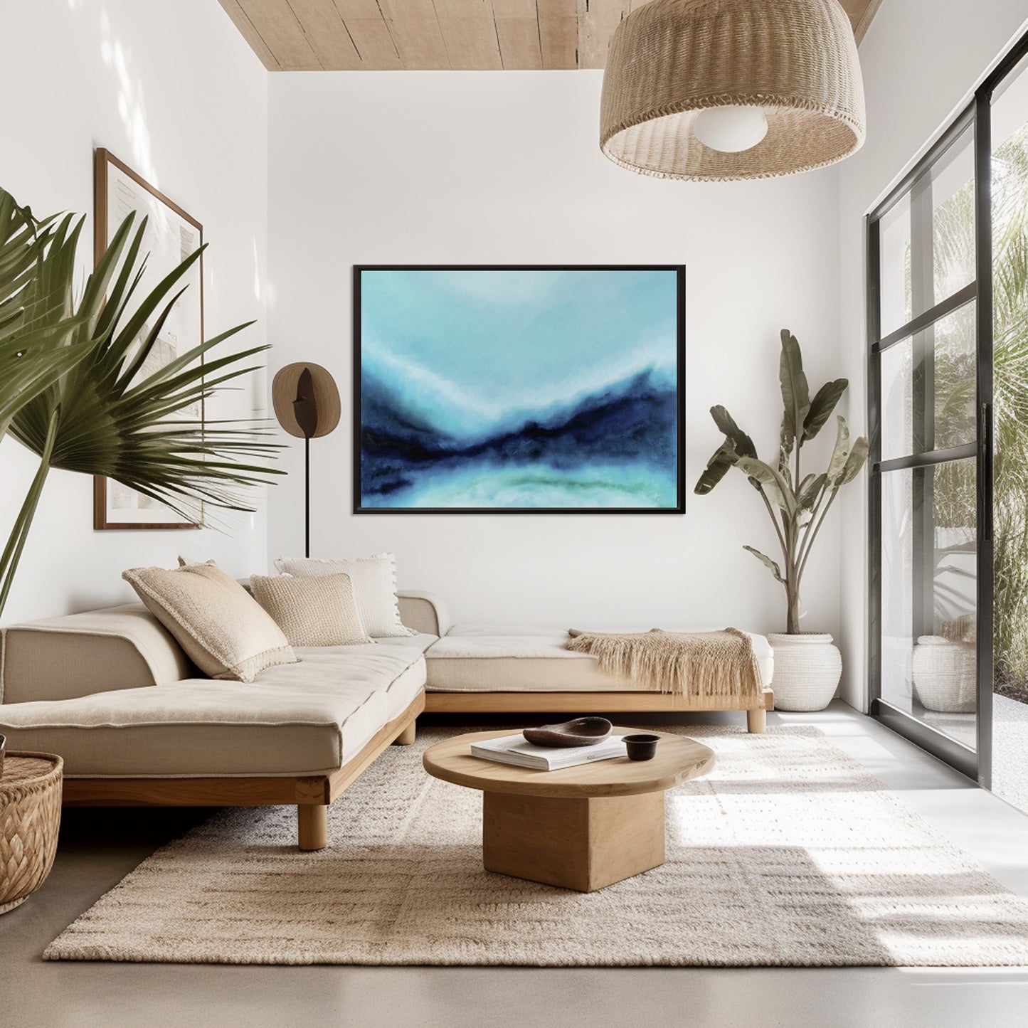 Minerva- Original Abstract Painting by Magda Malak - Magda Malak Art