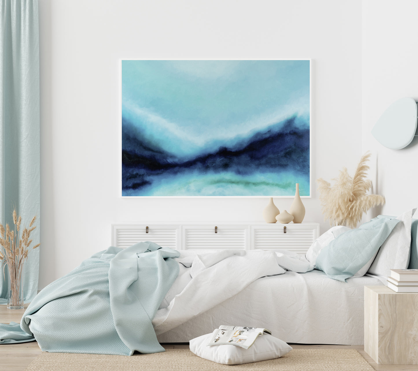 Minerva- Original Abstract Painting by Magda Malak - Magda Malak Art