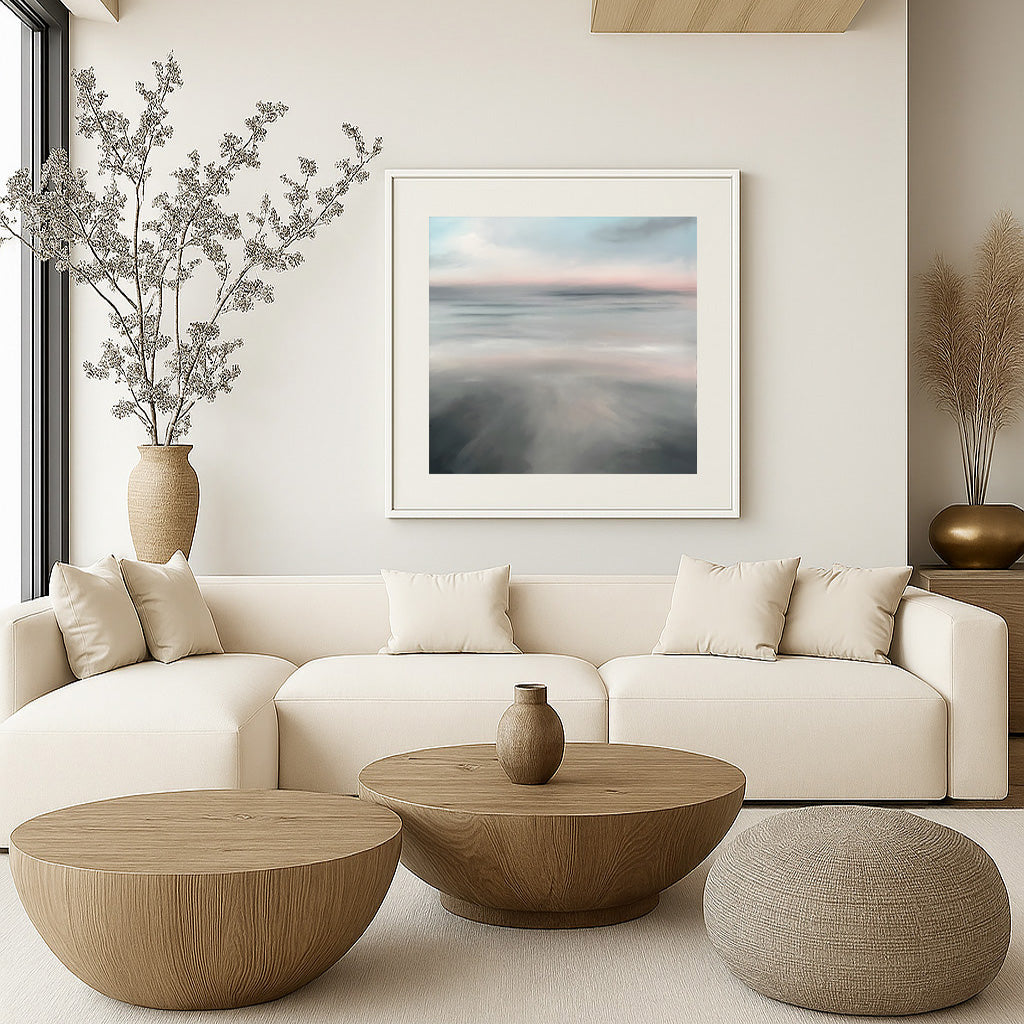 Clouding of Consciousness- Abstract Seascape Fine Art Print on Paper