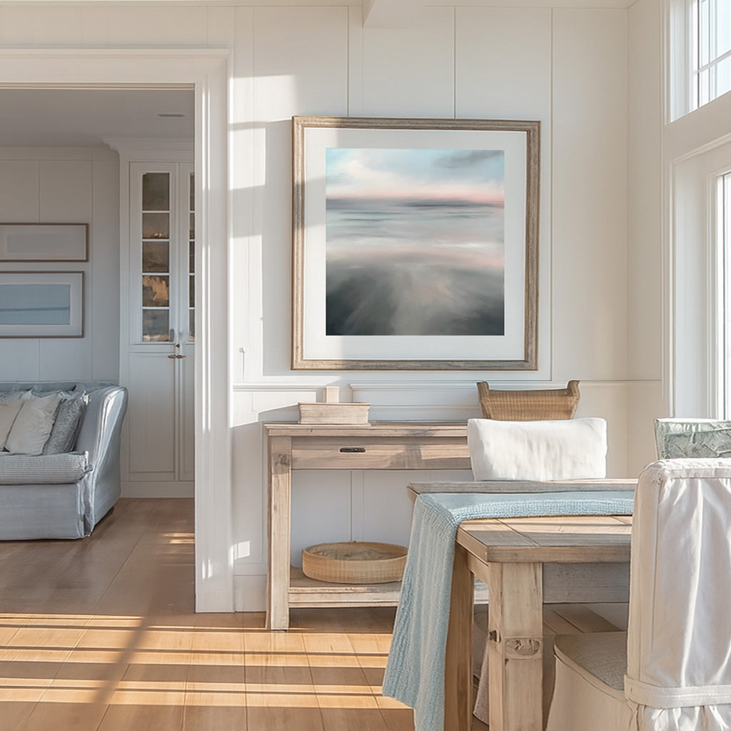 Clouding of Consciousness- Abstract Seascape Fine Art Print on Paper