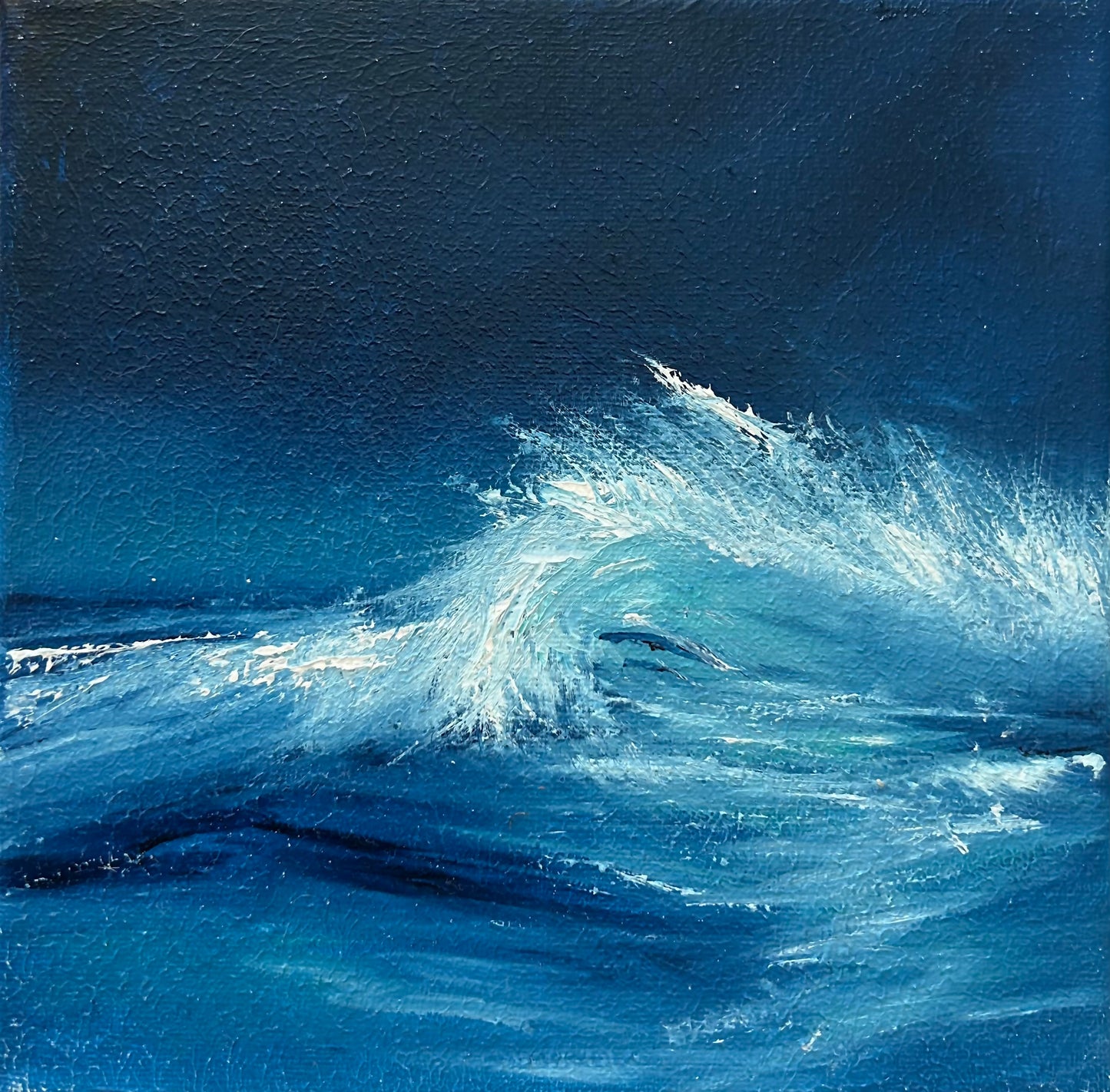 Ocean Spray- Original Painting by Magda Malak - Magda Malak Art