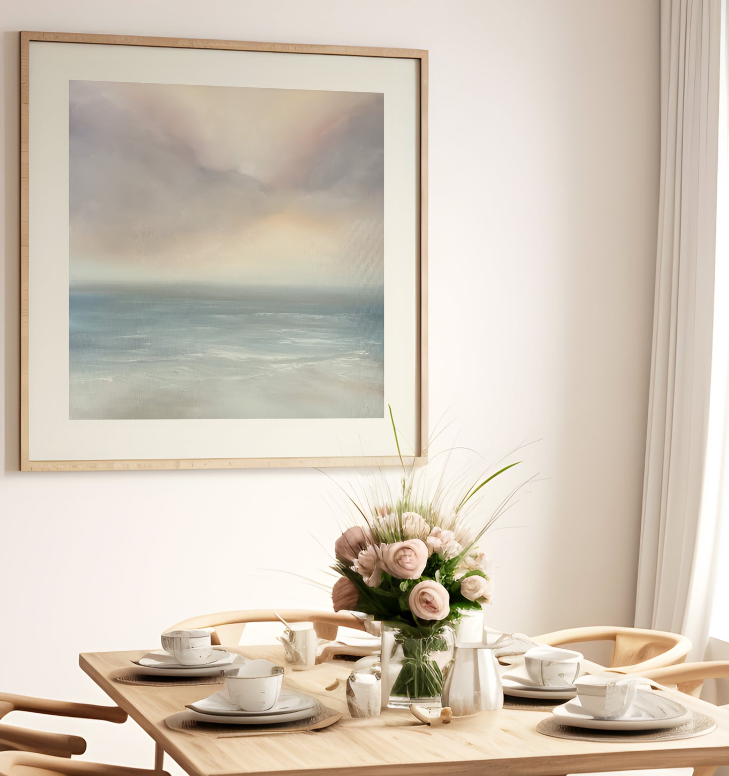 Opening- Abstract Seascape Fine Art Print on Paper