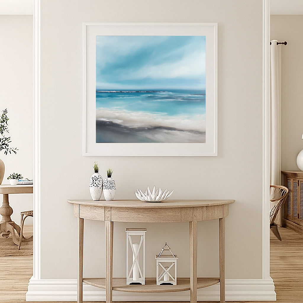 Sirens Call- Abstract Seascape Fine Art Print on Paper