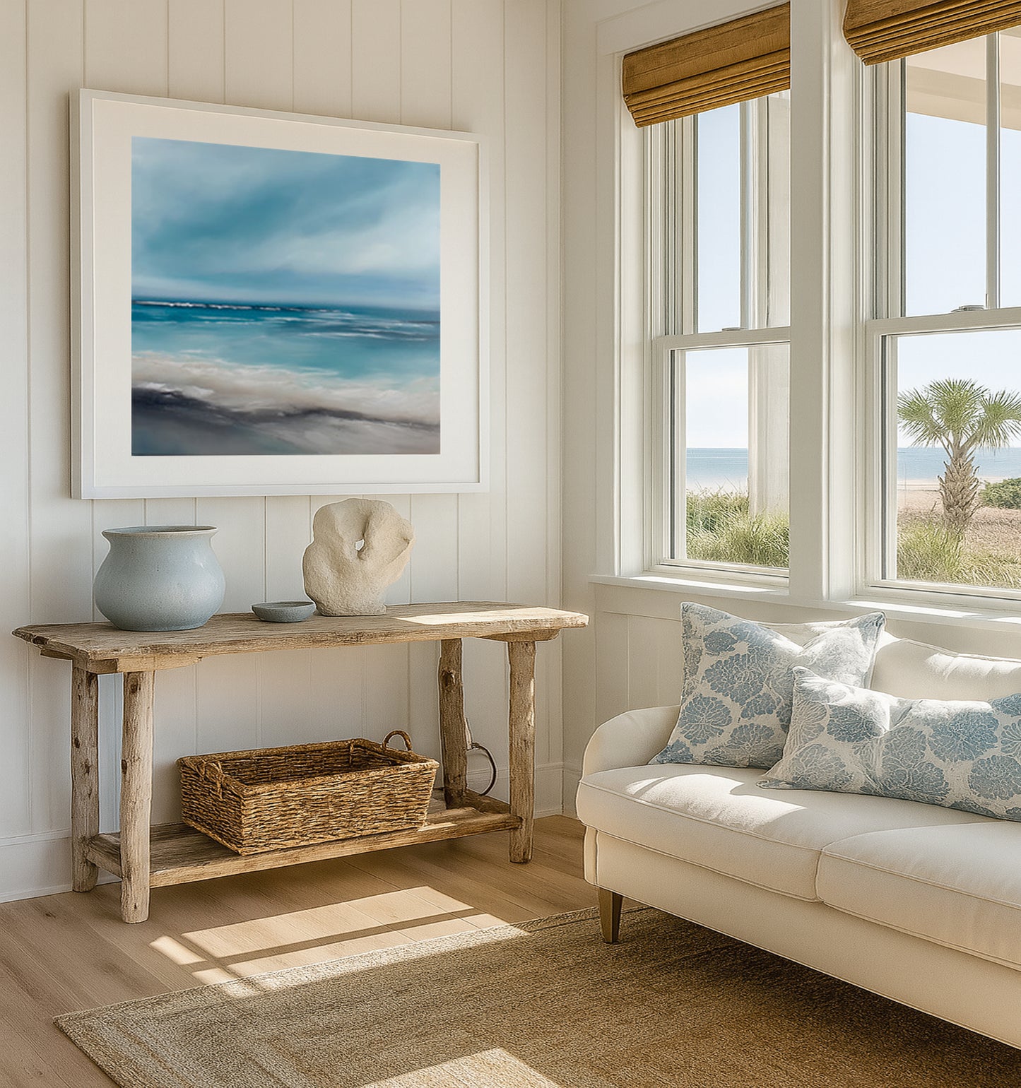 Sirens Call- Abstract Seascape Fine Art Print on Paper