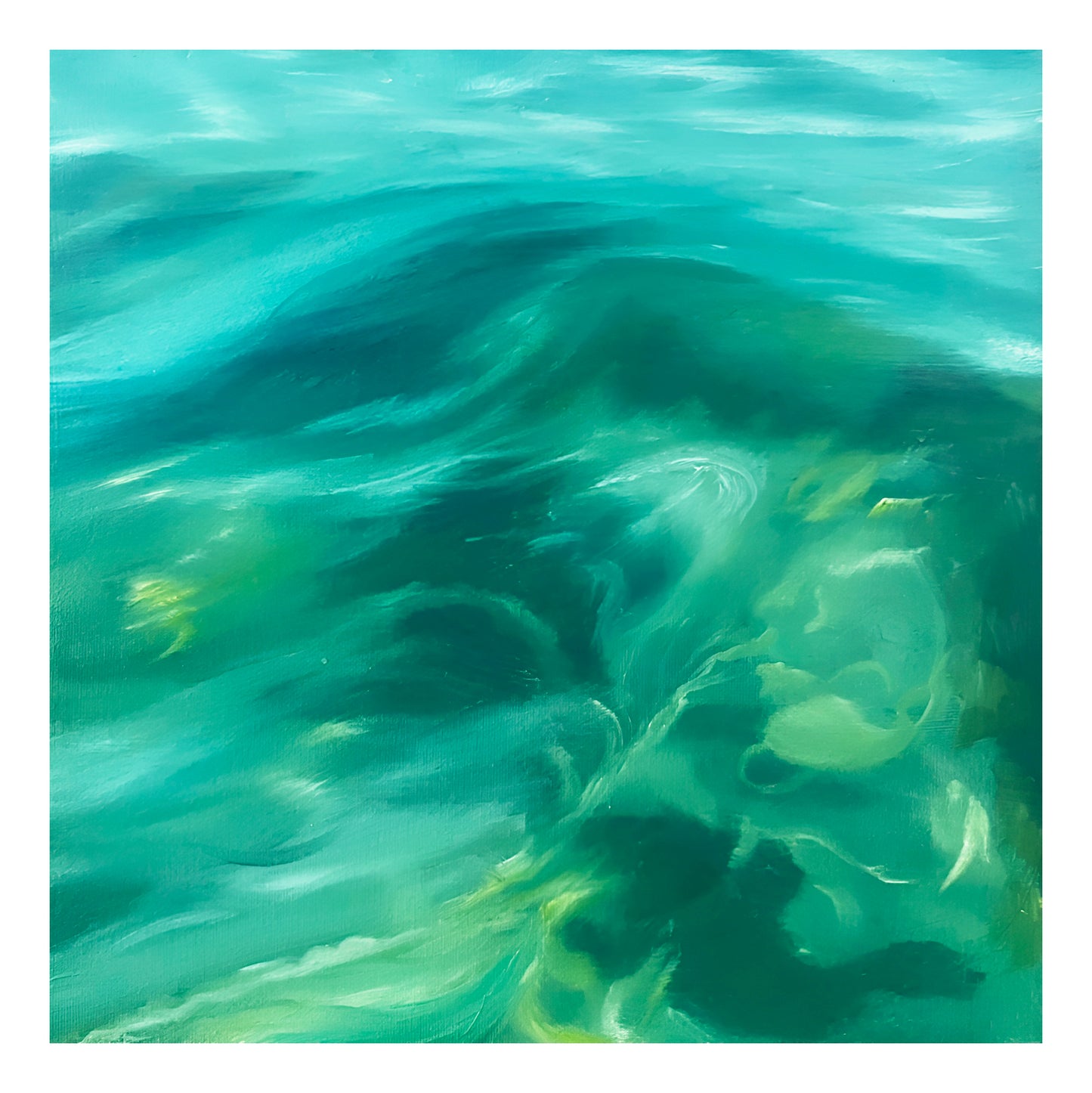 Submerged Whispers Fine Art Print - Magda Malak Art