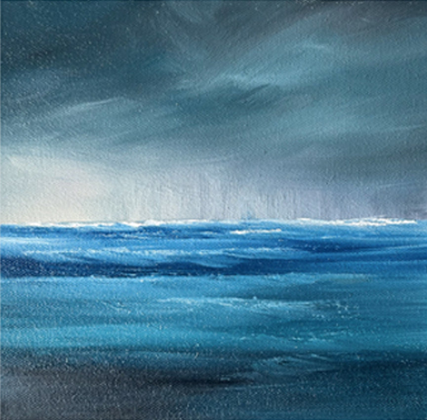 The Rains- Original Painting by Magda Malak - Magda Malak Art