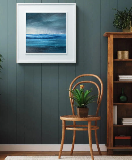 The Rains- Original Painting by Magda Malak - Magda Malak Art