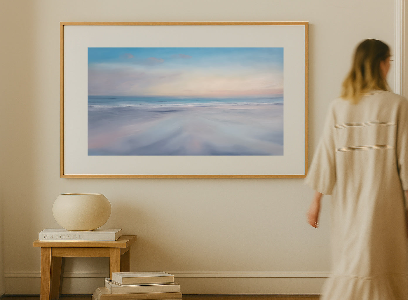 The Art of Calm- Abstract Seascape Fine Art Print on Paper
