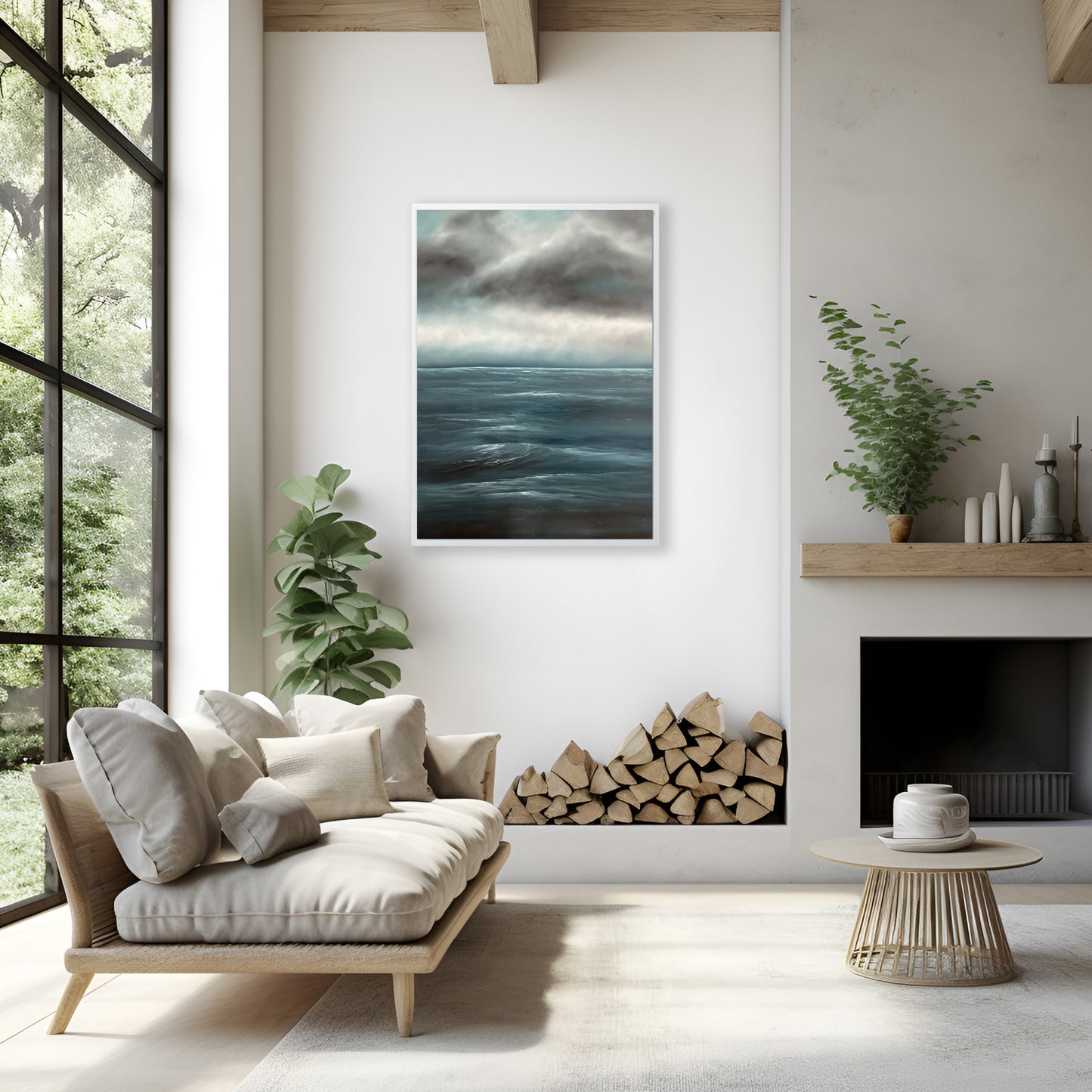 Undercurrents- Original Fine Art by Magda Malak - Magda Malak Art