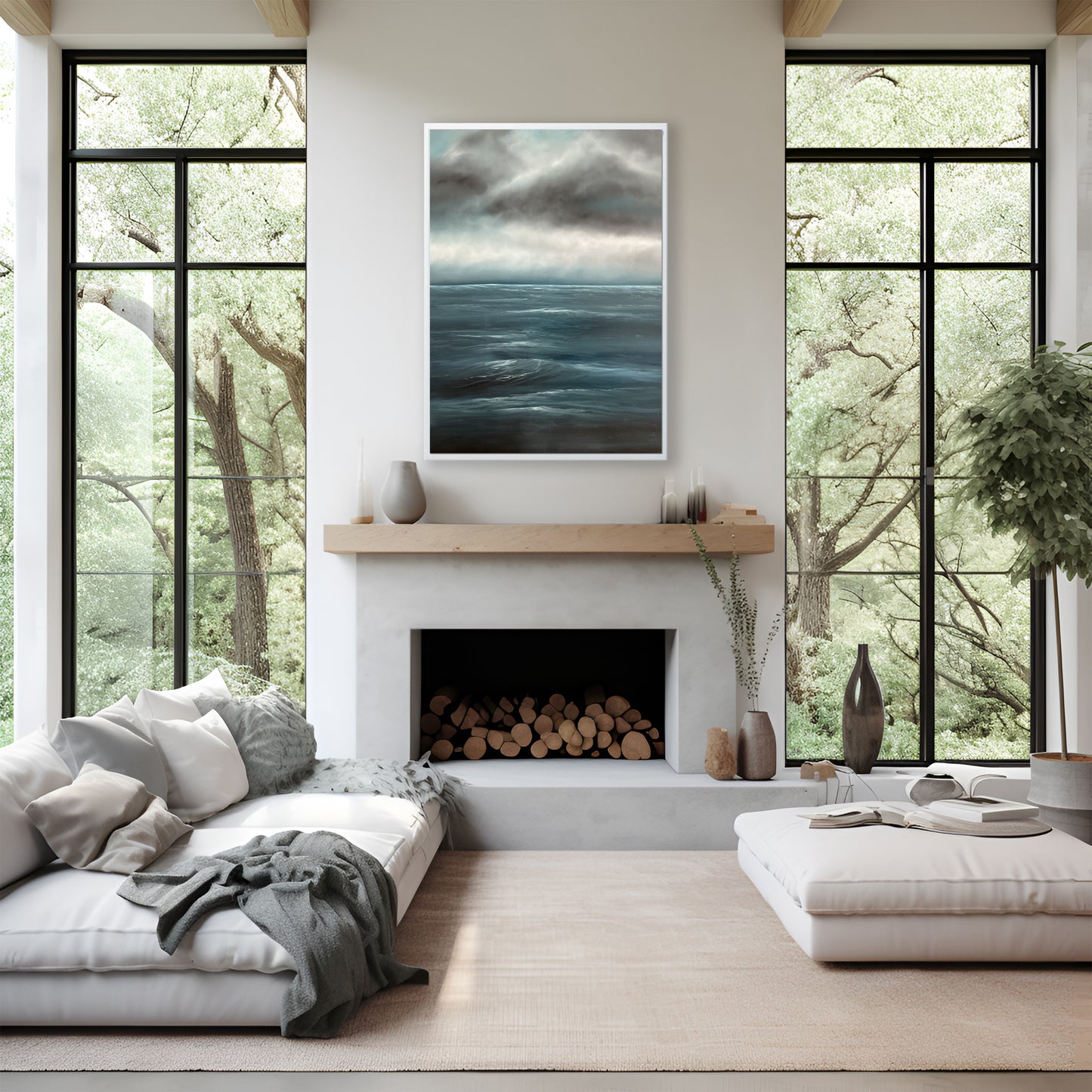 Undercurrents- Original Fine Art by Magda Malak - Magda Malak Art