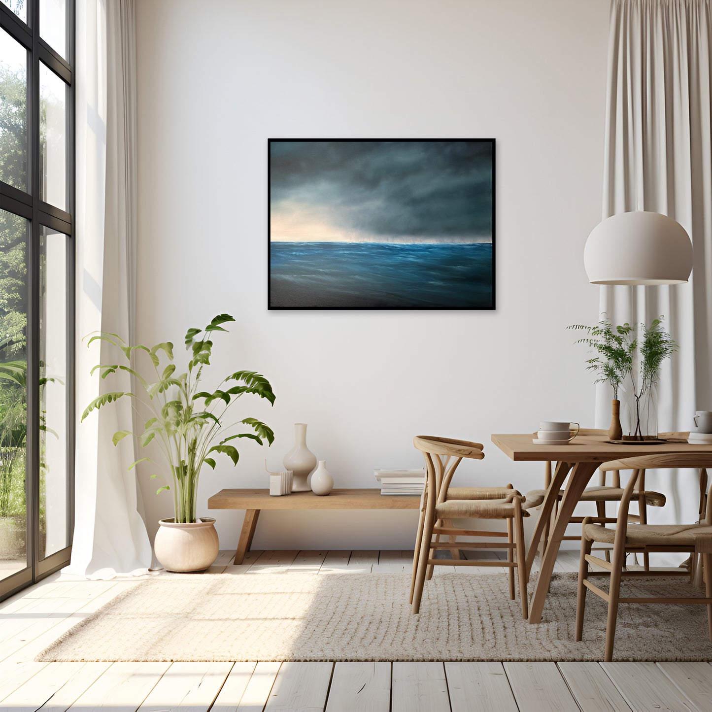 Weather The Storm- Original Fine Art by Magda Malak - Magda Malak Art
