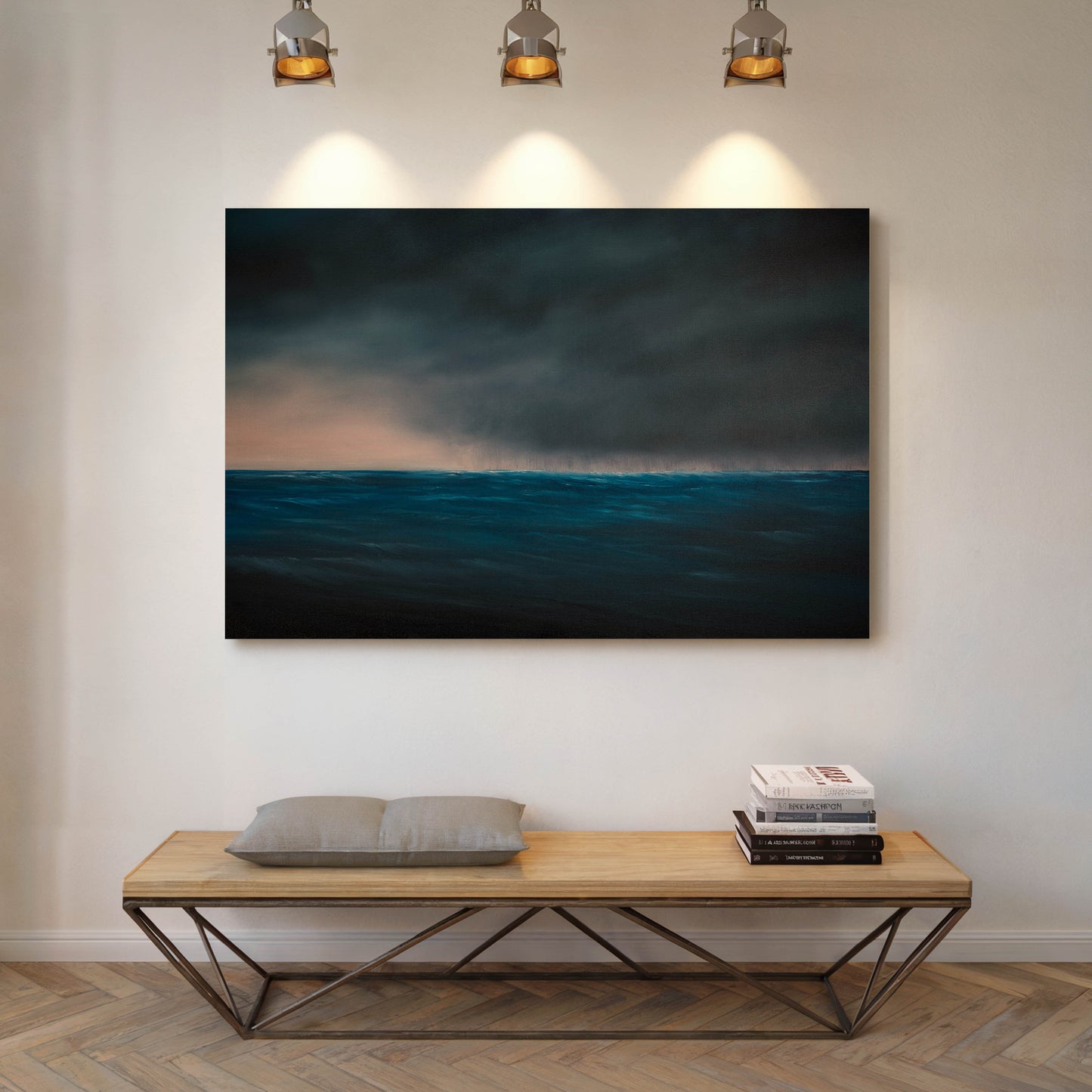 Weather The Storm- Original Fine Art by Magda Malak - Magda Malak Art