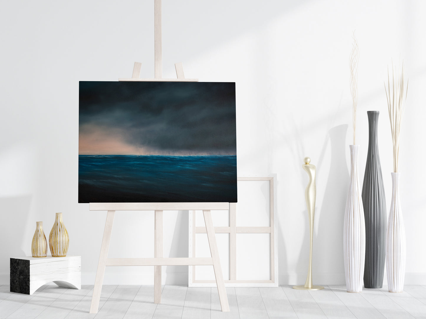Weather The Storm- Fine Art Canvas Print - Magda Malak Art