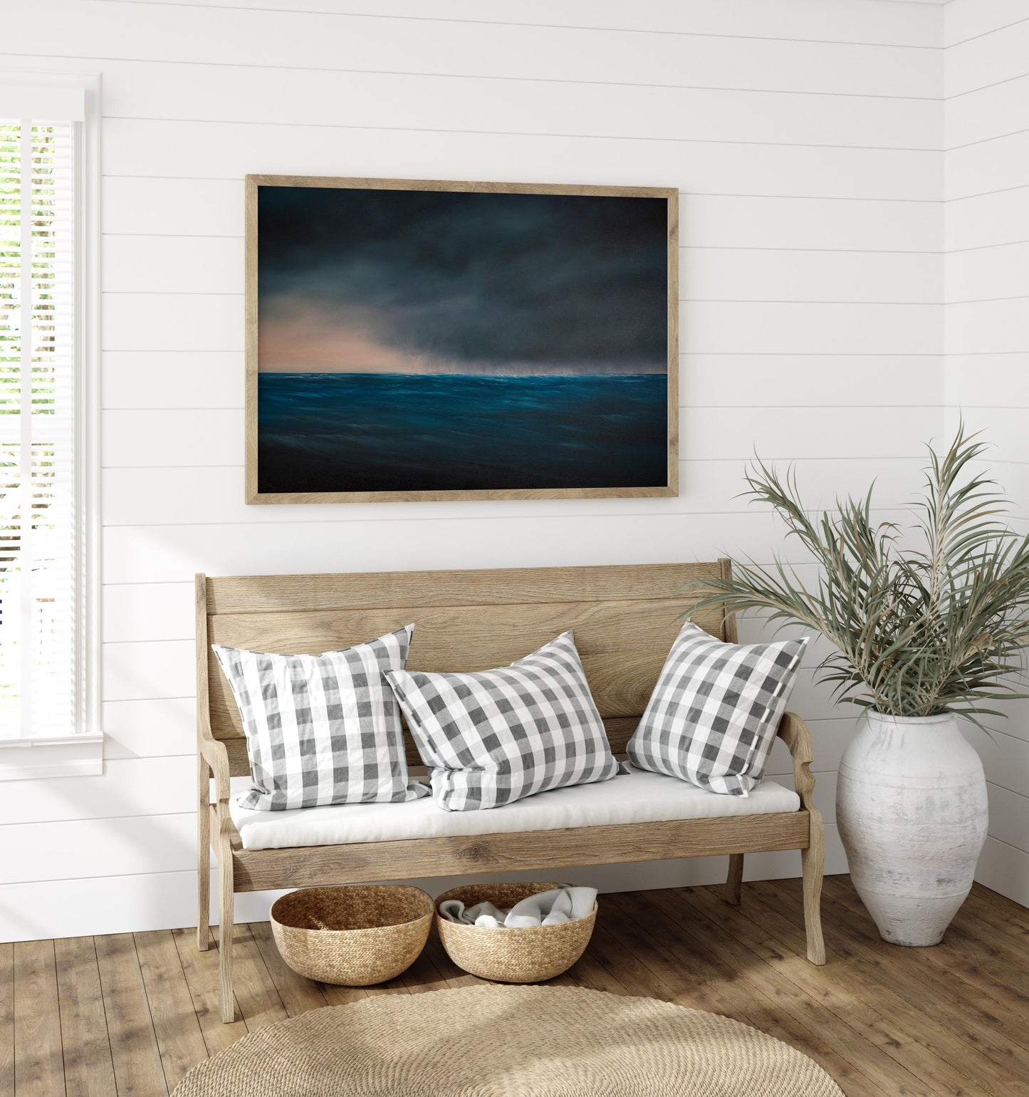 Weather The Storm- Fine Art Canvas Print - Magda Malak Art