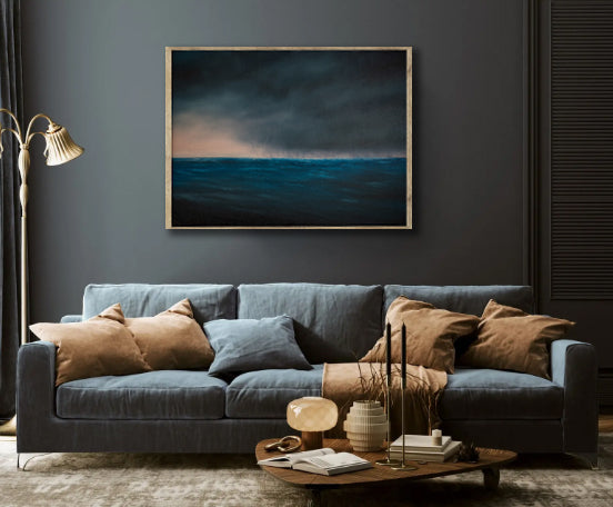 Weather The Storm- Fine Art Canvas Print - Magda Malak Art