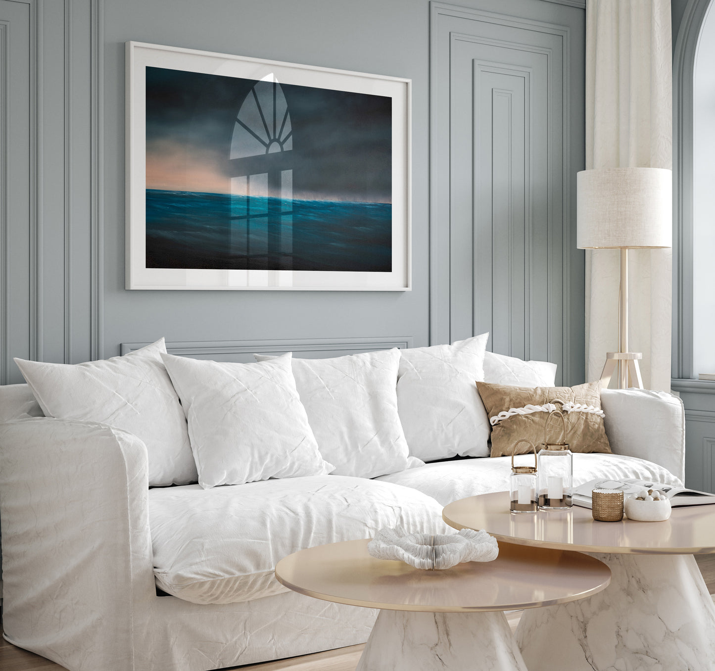 Weather The Storm - Fine Art Print on Paper - Magda Malak Art