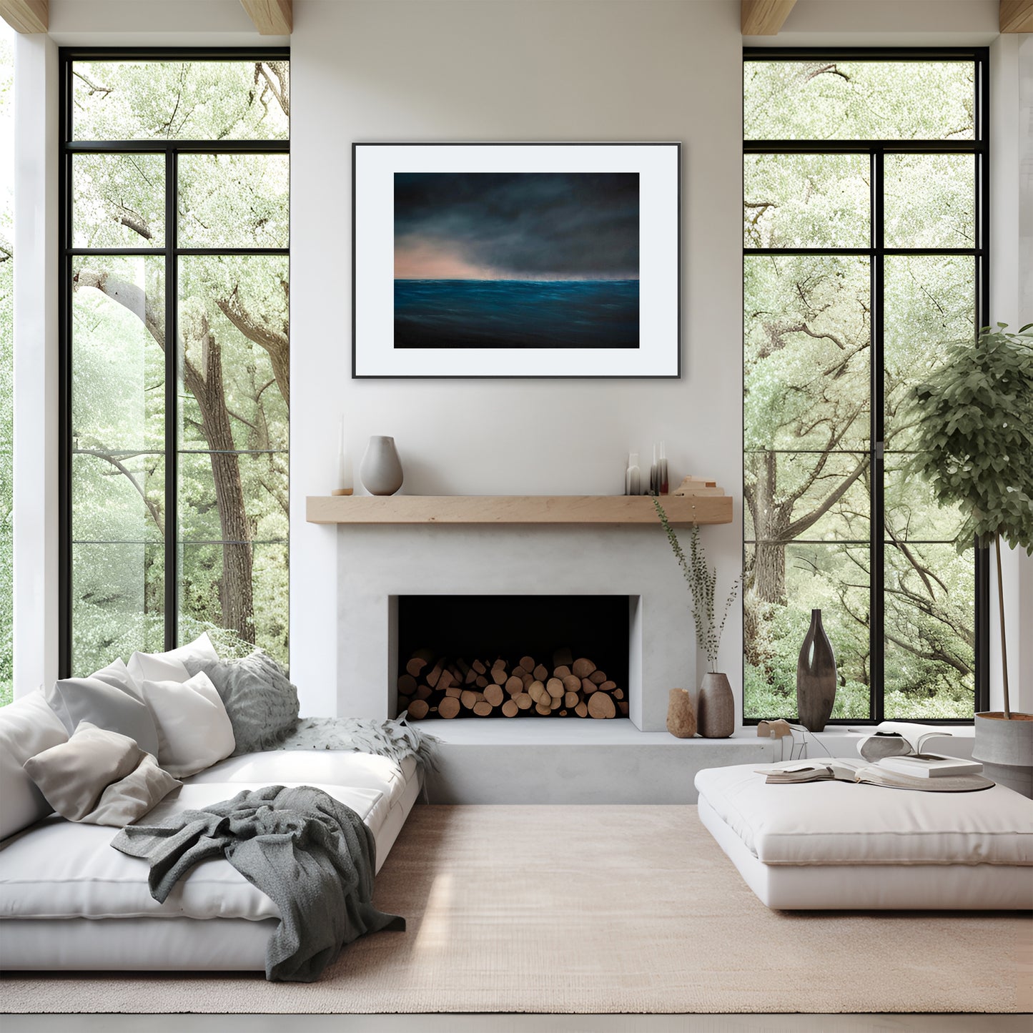 Weather The Storm - Fine Art Print on Paper - Magda Malak Art