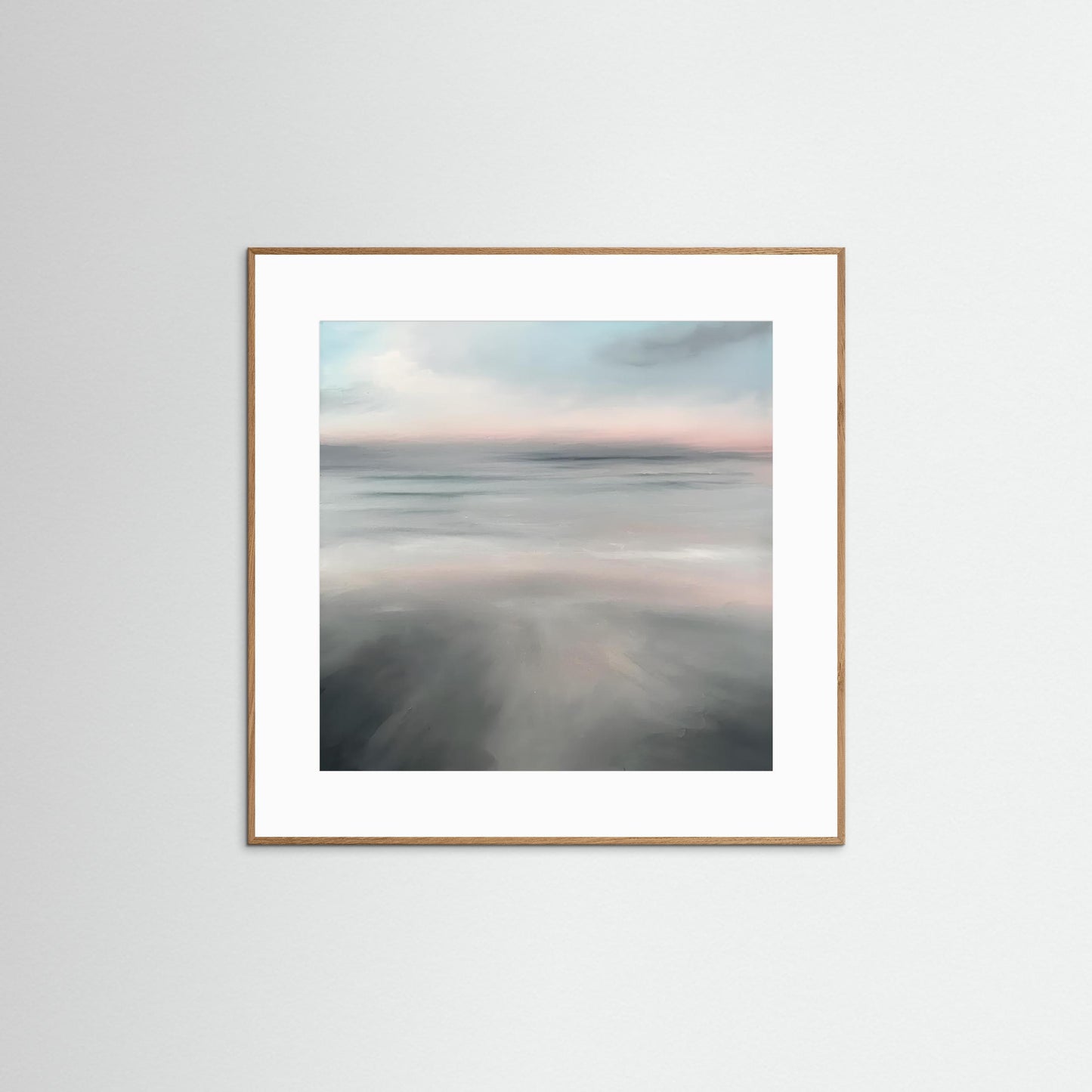 Mist- Abstract Seascape Fine Art Print on Paper
