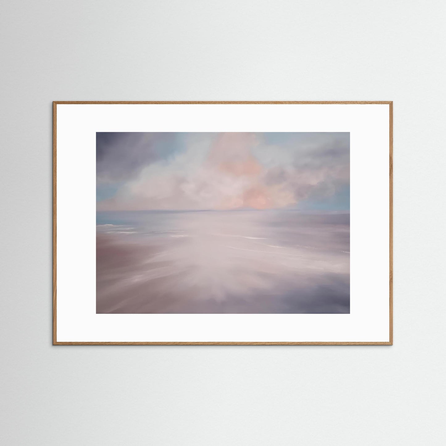 Ethereal Dreams- Abstract Seascape Fine Art Print on Paper