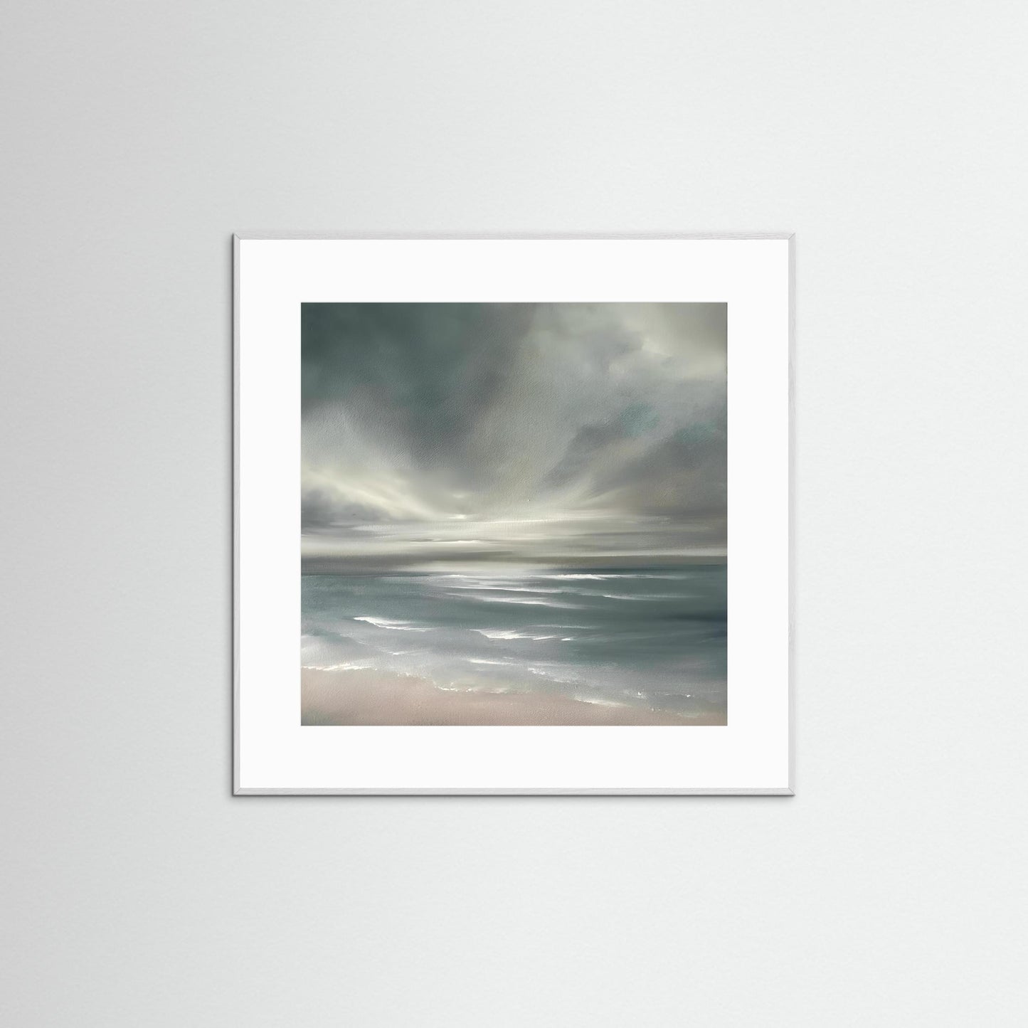 Stratosphere- Abstract Seascape Fine Art Print on Paper