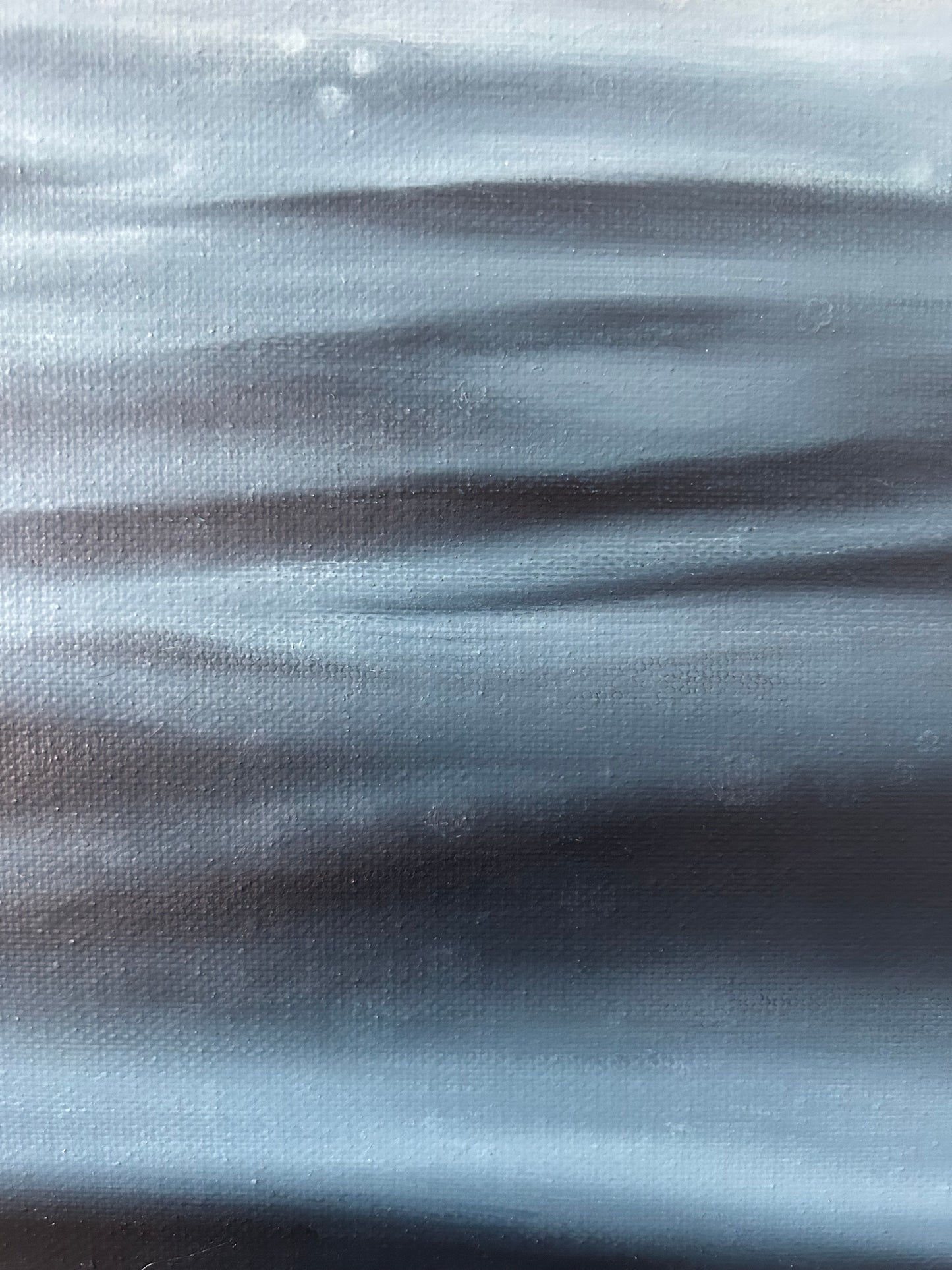 Diamond Seas - Original Contemporary Fine Art Seascape Oil Painting - Magda Malak Art