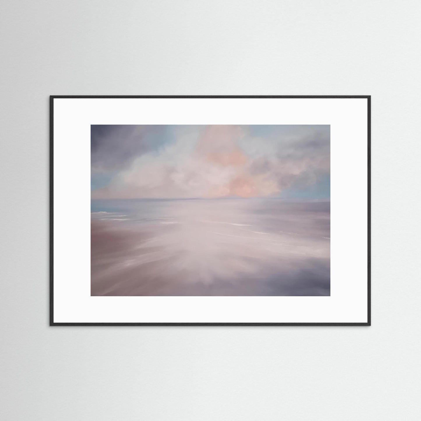 Ethereal Dreams- Abstract Seascape Fine Art Print on Paper