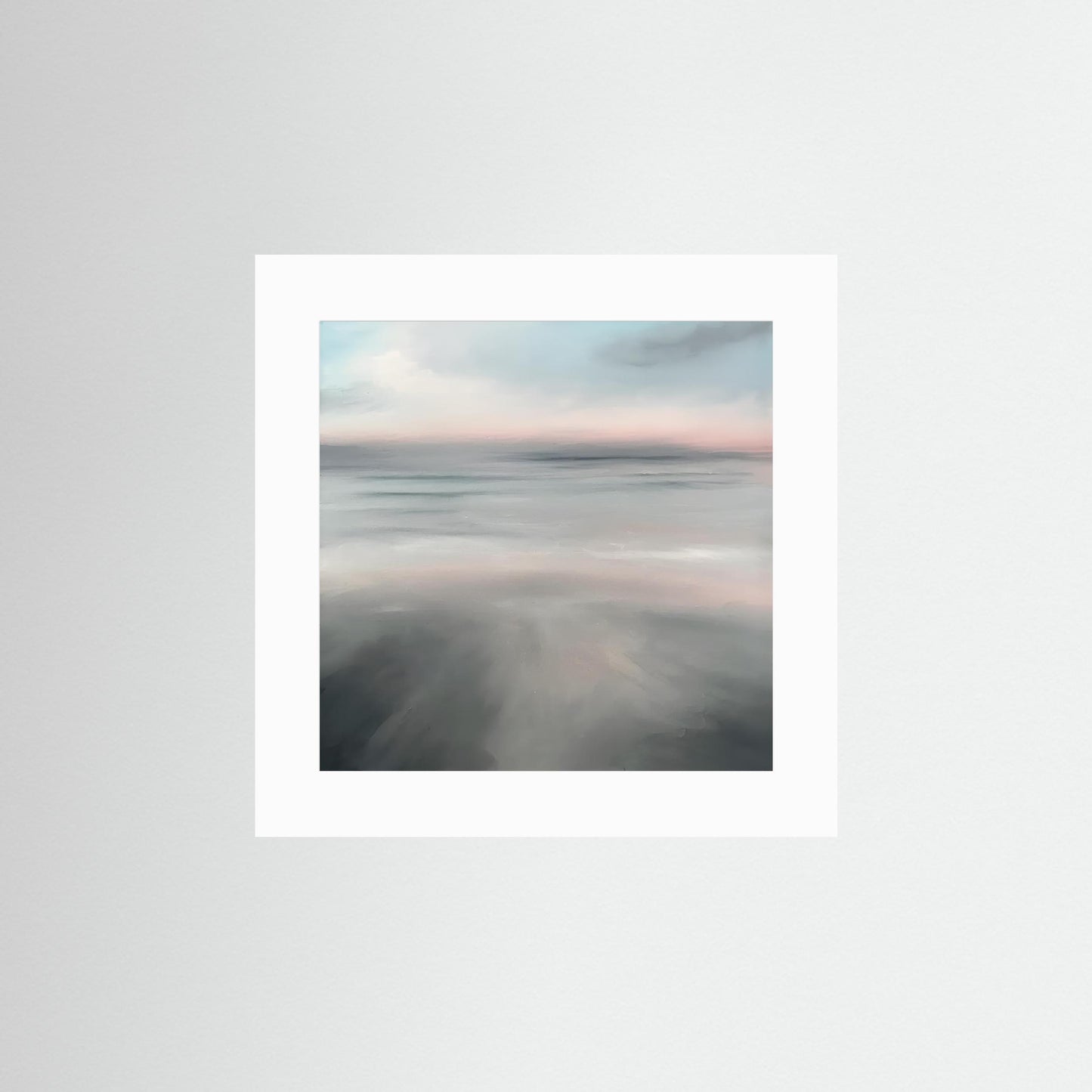 Mist- Abstract Seascape Fine Art Print on Paper