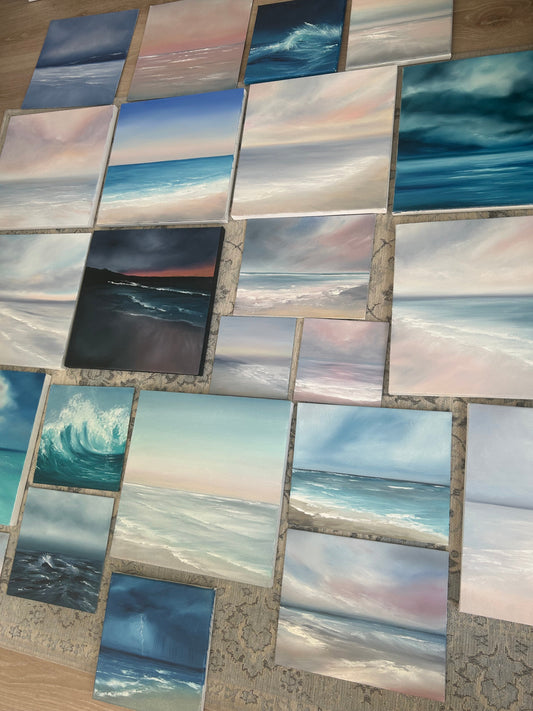 Emotional Seascape Art: From Dark Storms to Calm Waters