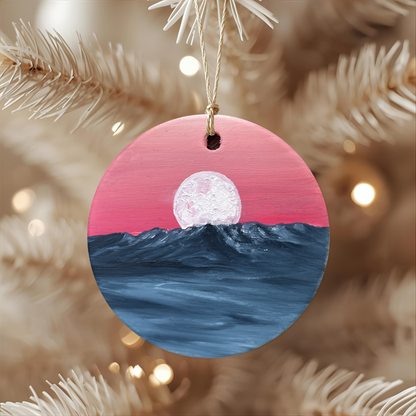 Charity Seascape Christmas Bauble - Magda Malak Art