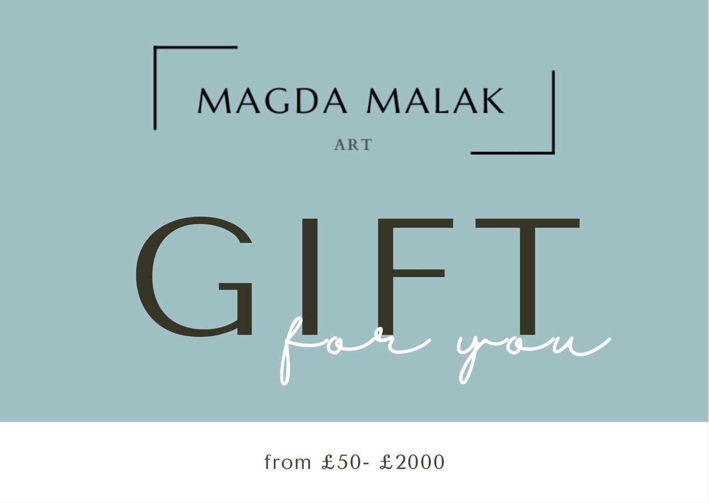 Gift Card - Magda Malak Art