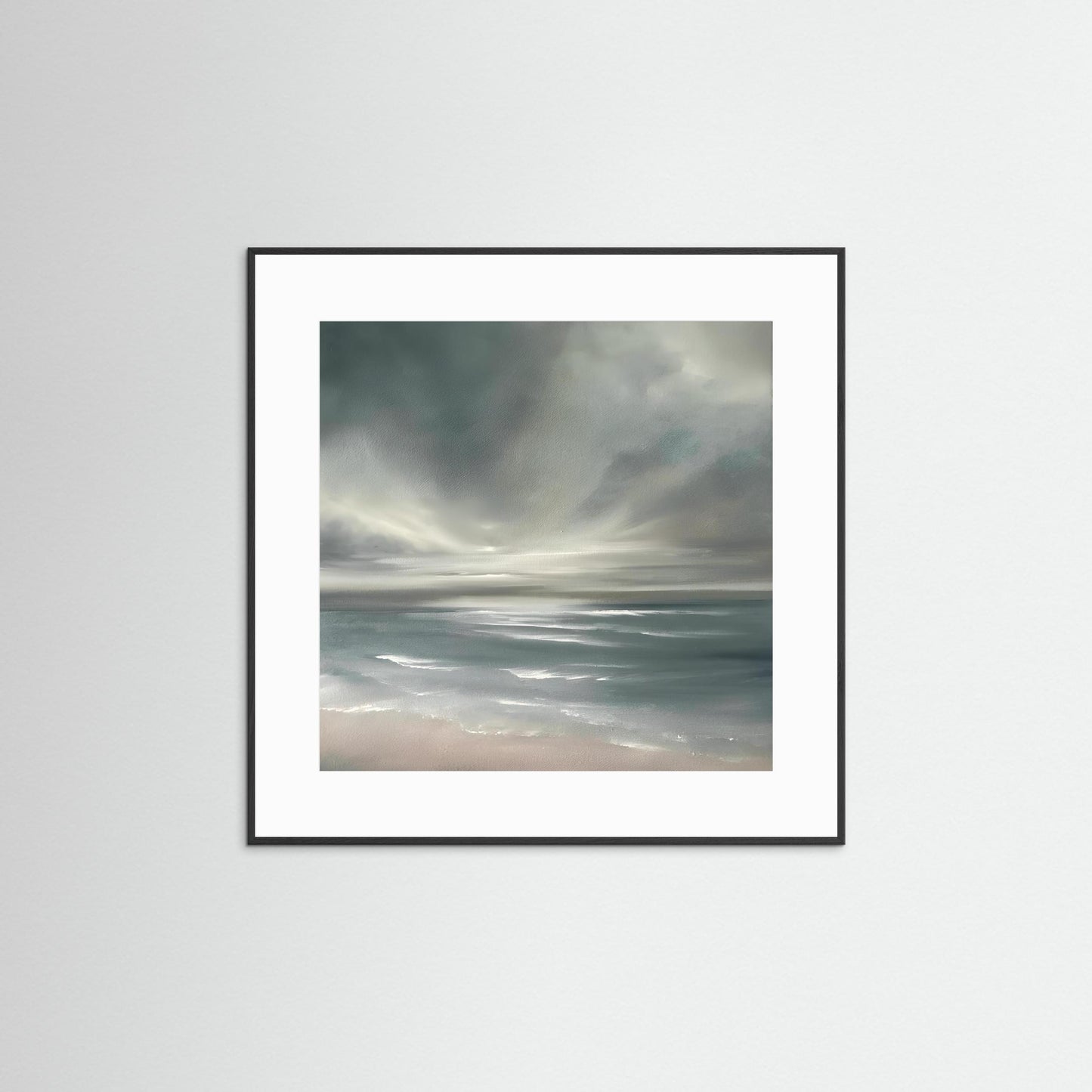 Stratosphere- Abstract Seascape Fine Art Print on Paper