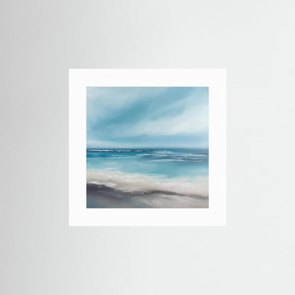 Sirens Call- Abstract Seascape Fine Art Print on Paper