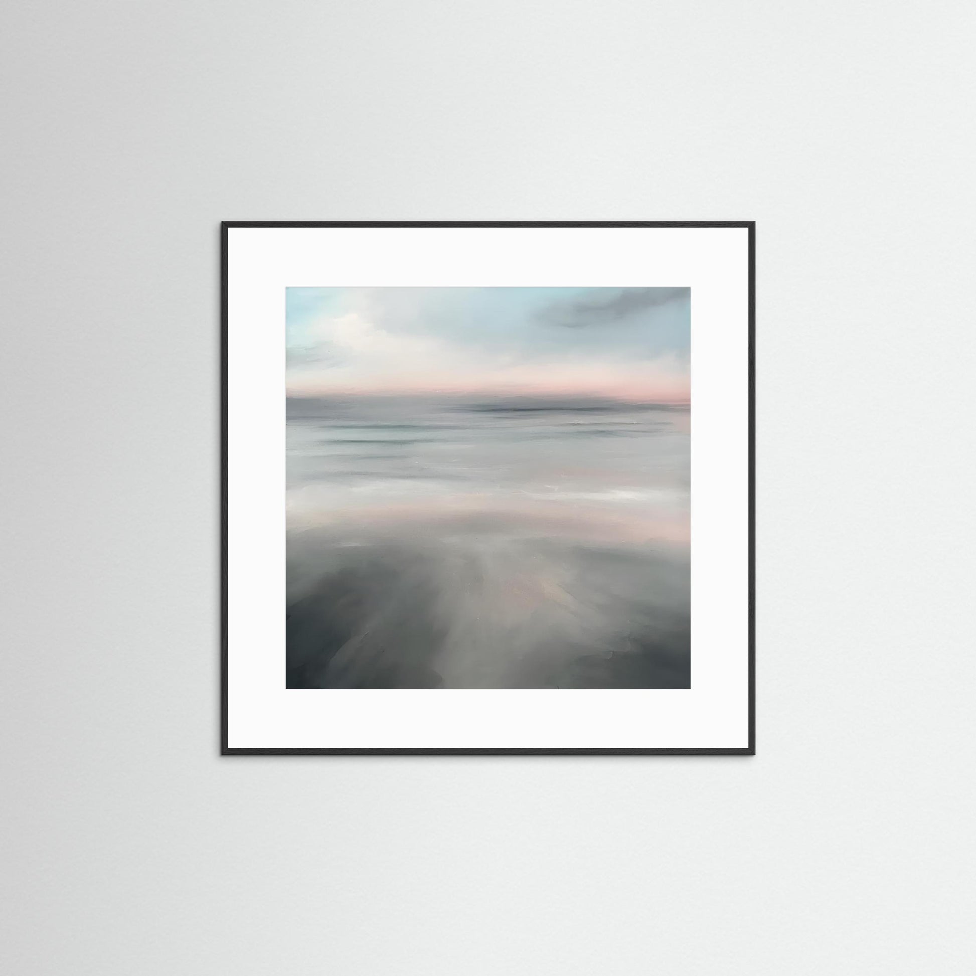 Mist- Abstract Seascape Fine Art Print on Paper