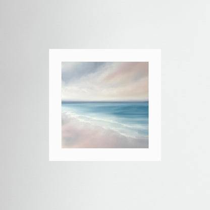 Romance- Abstract Seascape Fine Art Print on Paper