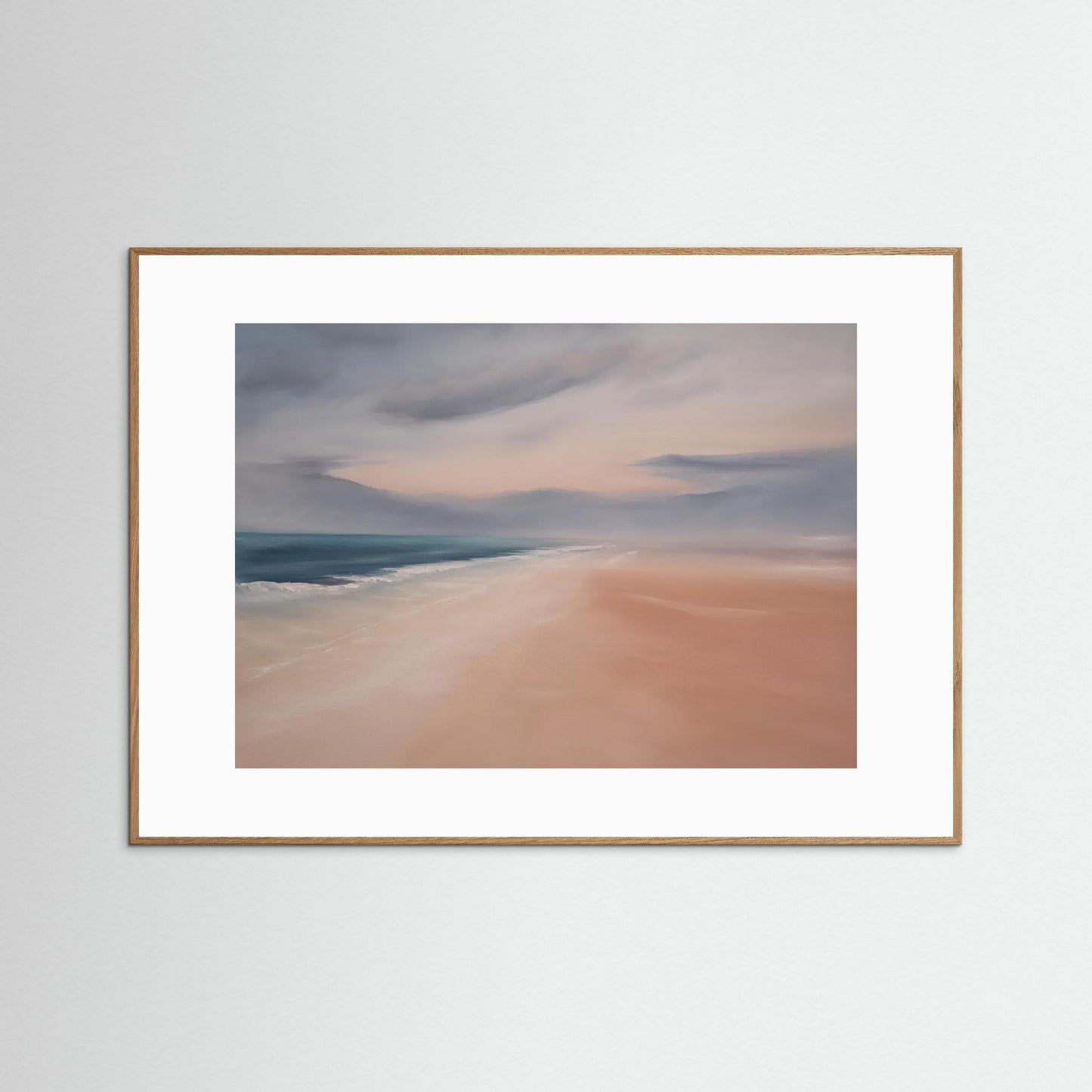 Inception- Abstract Seascape Fine Art Print on Paper